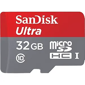 SanDisk Ultra 32GB UHS-I Class 10-Micro SD Memory Card (SDSQUNC-032G-GN3MN)