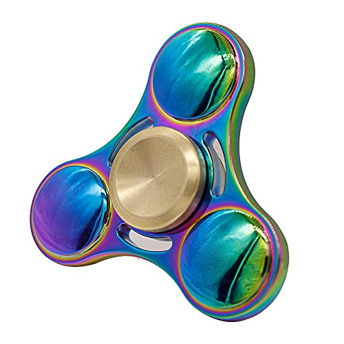 Fidget Spinner,DETOME Titanium Bonding Metal Colorful edition Hand Spinner Finger Screw Magic Finger Decompression Fidget Spinner,DETOME Titanium Bonding Metal Colorful edition Hand Spinner Finger Screw Magic Finger Decompression