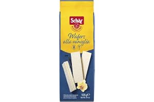 Våfflor vaniglia glutenfria vaniljskivor 125 g Schar