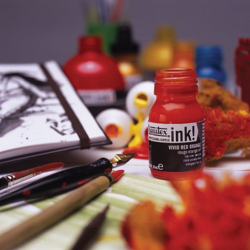 Liquitex 104202 Professional Acrylic Ink Set Metallics, 6 x 30 ml - 4