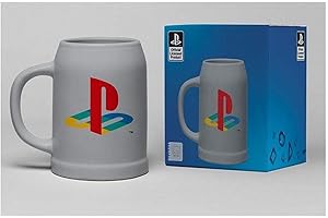 GB EYE Playstation Classic - Boccale da birra unisex, in ceramica, multicolore