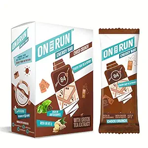ON THE RUN Choco Crunch (Pack of 6X30g) made from Ragi, Fresh Ginger