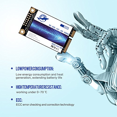 Dogfish Msata 480GB Unidad de Estado S  lido Interna Mini Sata SSD Disk  480GB 