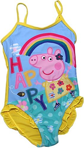 THE PEPPA PIG Peppa Pig 1PC Swimsuit Yellow 6 Years by BestTrend