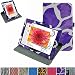 Produktbild Microsoft Surface 3 Drehbares hülle,Mama Mouth 360°ROTATION Drehbares Standfunktion hülle mit Schöne Muster für 10.8" Microsoft Surface 3 Windows Tablet-PC,Zebra Violett