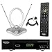 Produktbild Xoro HRT 7620 FullHD HEVC DVBT/T2 Receiver (HDTV, HDMI, PVR, SCART, USB 2.0, LAN) + 44 dB DVB- T2 Antenne