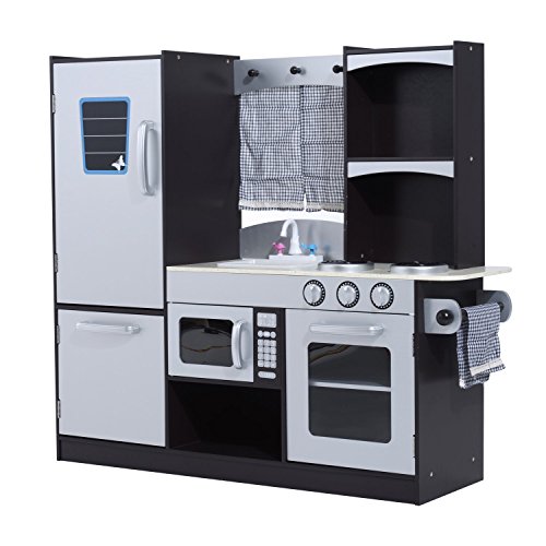 Preisvergleich Produktbild TZ-D1338 Espresso KinderKüche,Spielküche aus Holz