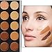 VALUE MAKERS 10 Colour Blemish Cream Concealer Makeup Palette-Face Contour Cosmetics-Make up Kit-Beauty Cosmetic Concealer Camouflage Foundation Pallet-Contour Face Contouring Highlight Kit (10 Colour)