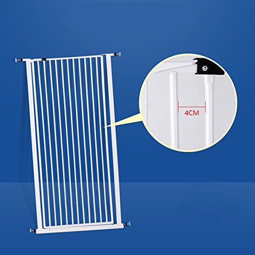 Children safety rails LVZAIXI Door and stair security doors (Color : 135-139cm width)