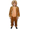Dress Up America Sensational Plush Brown Puppy Costume for Kids and Adults - Cosplay Costume For Role Play - Cosplay Costume