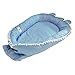 Produktbild Neugeborenen Baby Faltbare Badewanne Pad Druck Bionisches Bett Das Abnehmbares Waschbares Tragbares Baby-Bett-Multifunktionsreise Krippe Faltet Im Herbst Und Winter Warm Mehrere Stile,iStary