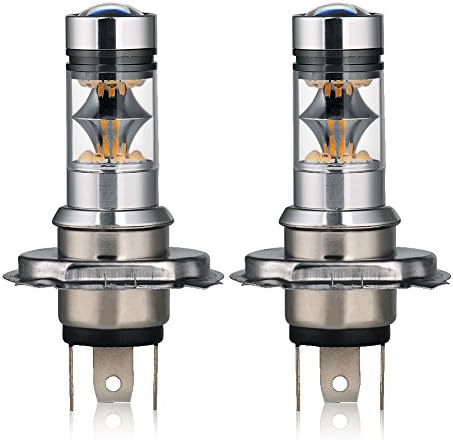 Midore 2 x H4 LED 100W 20SMD Super Bright Foglight DRL Car Headlight
