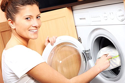 Bramble – Wäschenetz, 6 Stück Wäschesack, Premium Qualität Wäschetasche, Wäschebeutel für Waschmaschine, Schutzbeutel aus Netzmaterial mit Reißverschluss in verschiedenen Größen - 6