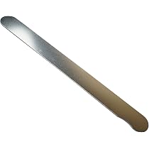 Edelstahl Feilboard Gerade – Ultraleichtes Board Für Wechselfeilen, 180x19x0,5 Mm, Made In Germany