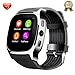 Produktbild Tufen Bluetooth Smart Uhr Watch mit SIM Kartenslot Schrittzähler Schlafanalyse Kalorienzähler SMS Anrufe Reminder Facebook Handy-Uhr für Android & Iphone Smartphones