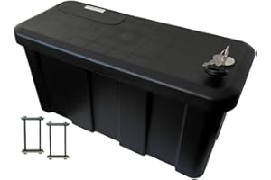 HGW Anhängerbox, Gurtkiste, Deichselbox 25 Liter, inkl. Befestigungsmaterial