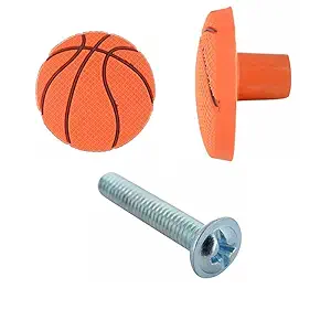 Moksha Enterprise Ball Shape Drawer Knobs Drawer Handles for Kitchen, Door Cabinet & Cupboard | Rubber Knobs for Drawers Drawer Handle for Kids Room