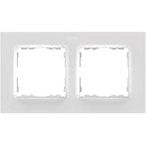 Simon Wall Frame, 2 Elements, Series 82 Concept, Compatible with Simon 75, 31, 82 and 88 Mechanisms, Suitable for Interior, E