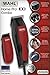 WAHL 1395-0466 Combi Pack Hair Trimmer + Precision Trimmer Home Pro 100