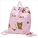 Price comparison product image Rilakkuma Water-repellent Fabric 2-Way Tote Bag and Backpack 40×33cm Pink by BLY ipl-k-9012a from Japan