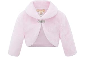 Mini Mart Online Limited Girls Bolero Bridesmaid Wrap Shrug Tippet Childrens.