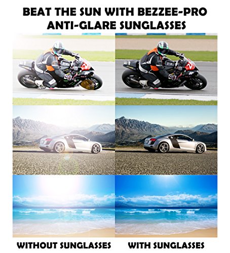 Sonnenbrille Überziehbrille für Brillenträger; Polarisiert; Männer & Frauen Radfahren & Autofahren gegen Blendung – leicht – komfortabel – Sonnenüberbrille über normale Brillen - 7