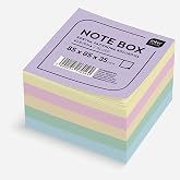 Interdruk Notepad - 85 x 85 x 35 mm~350 Glued Sheets - Colors
