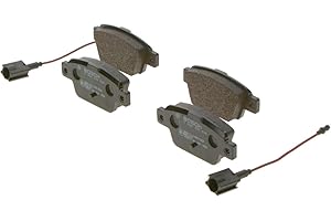 BOSCH AUTOMOTIVE Bosch BP1457 Plaquettes de frein - Essieu arrière - certification ECE-R90 - 1 jeu de 4 plaquettes