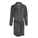 Produktbild Calvin Klein Luxus Schwamm Herren Bademantel, Heather Grey Large/X-Large