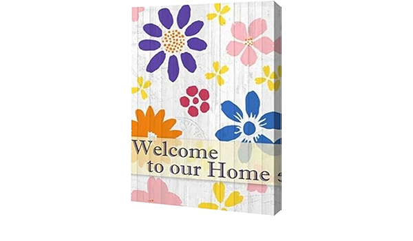 Printart Gw Pod 23 Ka Rc 039a 17x24 Bright Day Flower By Kimberly Allen Gallery Wrapped Giclee Canvas Art Print 17 X 24 Amazon In Home Kitchen