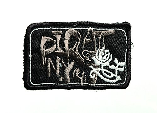 Mono-Quick 309 Aufbügelbilder Piraten, 8-er teilig, Piratenmotive, Polyester, Stickerei, 3.0 x 3.5 cm bis 7.0 x 10.0 cm - 4