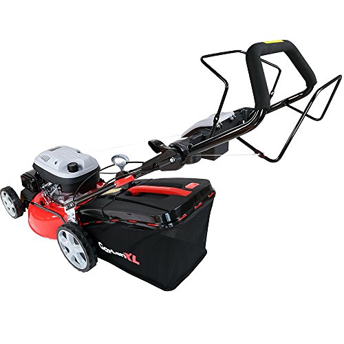 GartenXL 20-196-M3 Benzin Rasenmäher 196ccm 4in1 51cm GT Selbstantrieb Mulch Seitenauswurf Q-clean big wheel TÜV GS - 4