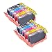 Produktbild 10 kompatible High Capacity Druckerpatronen Ersatz für HP 364 XL für HP Photosmart 7510 7520 B8550 B8553 C5380 C5383 C5390 C6300 C6380 D5460 D5463 D5468 D7560 eStation C510 C510a C309 C309g C309h C309n C310 C310a C309a C309c C410b Drucker