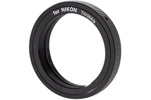 Celestron 93402 T-Ring Adapter for Nikon Digital Cameras, Black