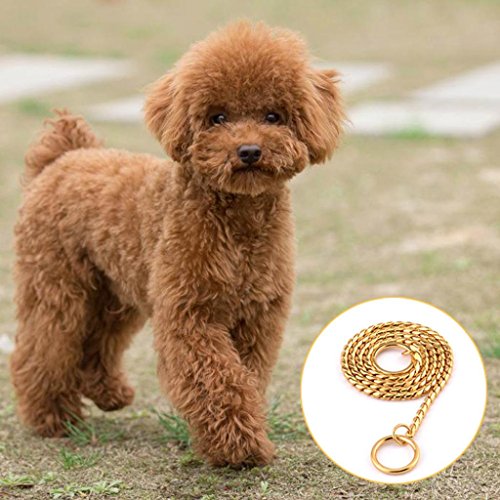 VENMO-Heavy-Duty-Stainless-Steel-Chain-Snake-Metal-P-Choke-Collar-Dog-Command-Obedience-Training-Lead-Collars-Leash-For-Small-Large-Medium-Dogs
