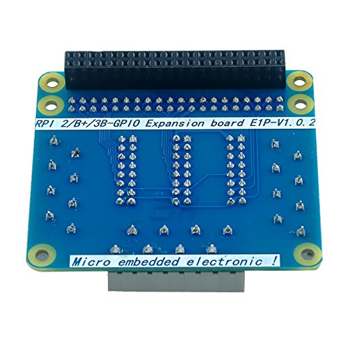 MakerHawk Raspberry Pi Multifunktionale GPIO Erweiterungskarte für Himbeer Pi 2 3 B B + mit Schrauben - 4