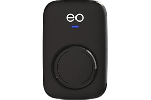 EO CHARGING EO Mini Pro 3 Smart Electric Vehicle Charger : Universal 7.2kW Home Car Charging Socket, 32A Plug-In Point, with Bluetooth & WiFi, Compatible with All Models of EV, Installed Indoor Or Outdoor – Black