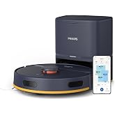 Philips HomeRun 2000 Serisi: 2'si 1 arada robot s&uuml;p&uuml;rge ve silme, 2700 Pa emiş g&uuml;c&uuml; ve 130 dakika &ccedil;alışma s&uuml;resi, lazer navig