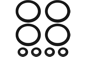 LECHENGJIA 8 Pieces Leather Sleeve for Handle Pump Type 75 Special Sealing Rubber Ring, Improve The Sealing of The Handle Pump for Handle Pump Type 75