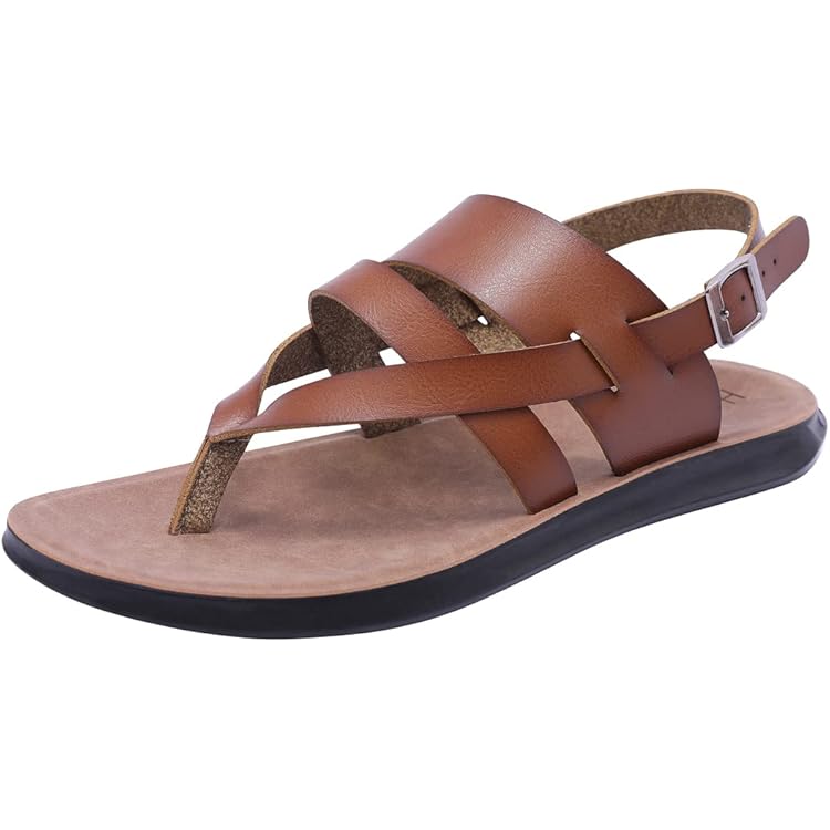 Suchergebnis Auf Für: Ledersandalen Damen Braun