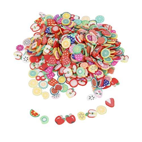 Baoblae Assorted Fruits 3D Nail Art Fimo Polymer Clay Decorations - 1000 Pcs RS.90 (73.00% Off) - Amazon