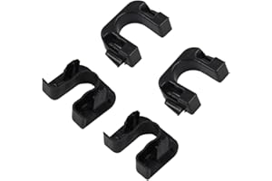 YUCKMZ 2 Set Rear Parcel Shelf Clips Fastening Bracket Compatible with Ford Focus Fiesta B-MAX Mondeo Nissan Citroen DS3 C3 Retainer Luggage Rack Replace 1539663 8A6146698AA