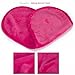 Makeup Remover Cloth 3 Pack - Chemical Free-Move Makeup Instantly with Just Water - Reusable Facial Cleansing Towel - Money-back Satisfaction Guaranty (1Pink+1Blue+1Rosy)