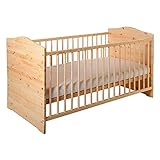 Original BABYBLUME Baby und Kinderbett 140×70 Vollmassiv Umbaubar – Kuba – in verschiedenen Varianten - 2