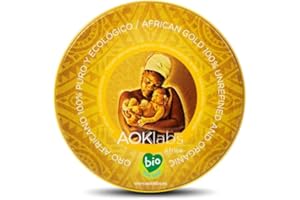 AOKlabs - Manteca de Karite Pura, Oro Africano - Sin Refinar, 100% Pura, Ecológica, Sin Aditivos - Hidrata, Regenera y Repara Piel y Cabello (100 ml)