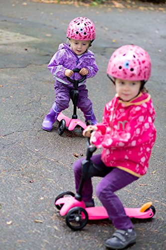 Micro mitwachsender Kinderroller Mini Micro 3in1 in Pink - 3