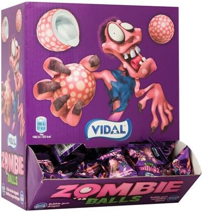 Zombie Balls Bubblegum 5g Pack 200