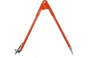 Chiloskit - Bussola resistente per la lavorazione del legno, per la lavorazione del legno, strumento di taglio e marcatura (40 x 150 cm)