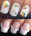 WATER NAIL TRANSFERS DECALS STICKERS ART SET #677 & 172. **plus x48 nail tip guides!!** x20 CUTE BABY UNICORN RAINBOW & CLOUDS TATTOO WRAPS & x48 FRENCH MANICURE TIP GUIDES! CAN BE USED WITH NATURAL GEL ACRYLIC STICK ON NAILS! OR WITH GLITTER DUST CAVIAR BEADS ALLOYS DECORATIONS CONFETTI FIMO SHAPES TAPE PENS RHINESTONES!