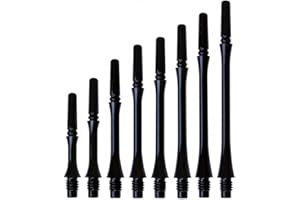 COSMO DARTS Cañas fit Shaft Gear Slim giratoria Negra Talla 5